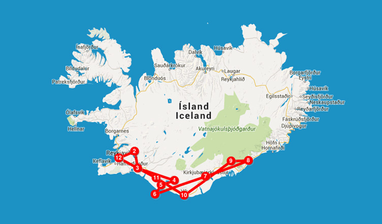 Voyages-et-Compagnie.com |Itinéraire roadtrip Islande